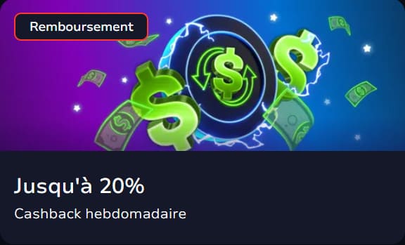 7Bit Casino cashback hebdomadaire